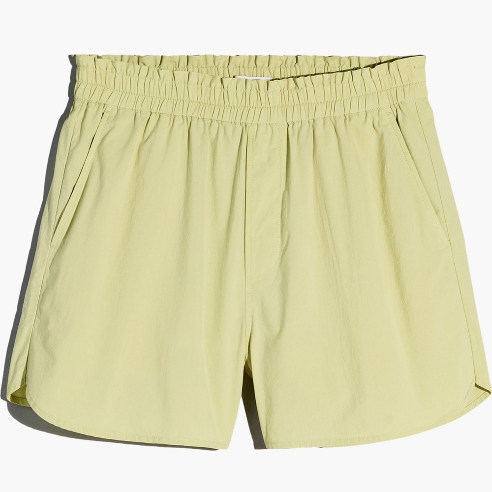 Madewell Poplin Pull-On Shorts